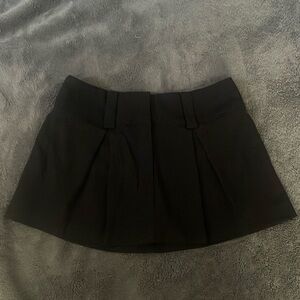 Mini pleated skirt